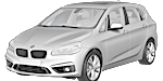 BMW F45 C2500 Fault Code